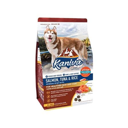 อาหารสุนัข KANIVA DOG SALMON TUNA AND RICE 3 กก._0