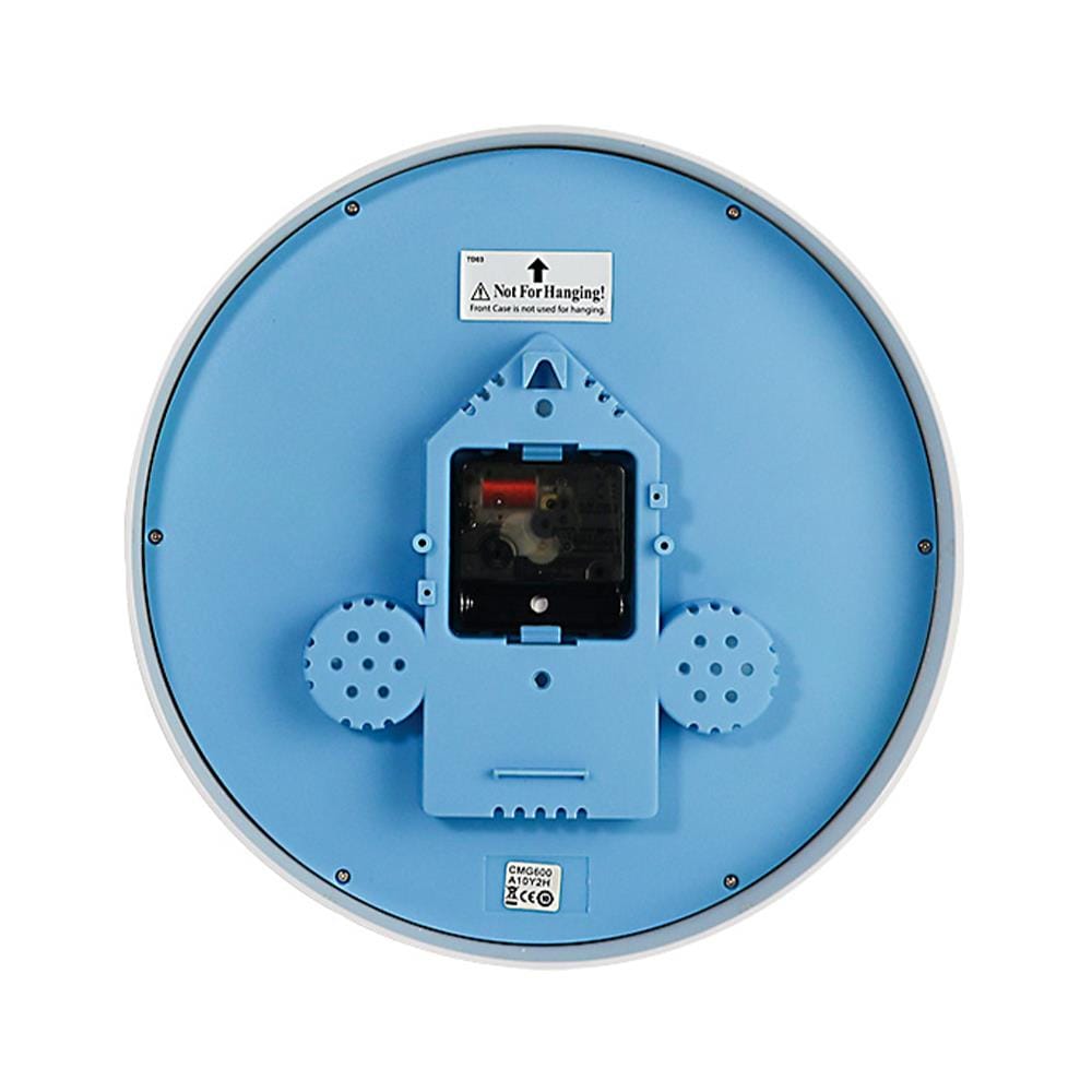 นาฬิกาแขวน RHYTHM CMG600NR03 10.5 นิ้ว สีขาว-ฟ้า