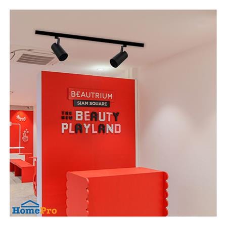 แทรคไลท์ ติดราง E27 L&E 17-00997 สีดำ_5