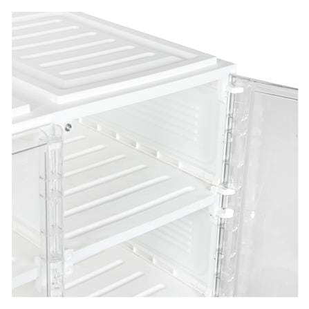 กล่องรองเท้า 12 ช่อง STACKO CLAIRE 53x34x99 ซม. สีขาว/ใส_5