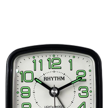 นาฬิกาปลุก RHYTHM CGE602NR02 3 นิ้ว สีดำ_1