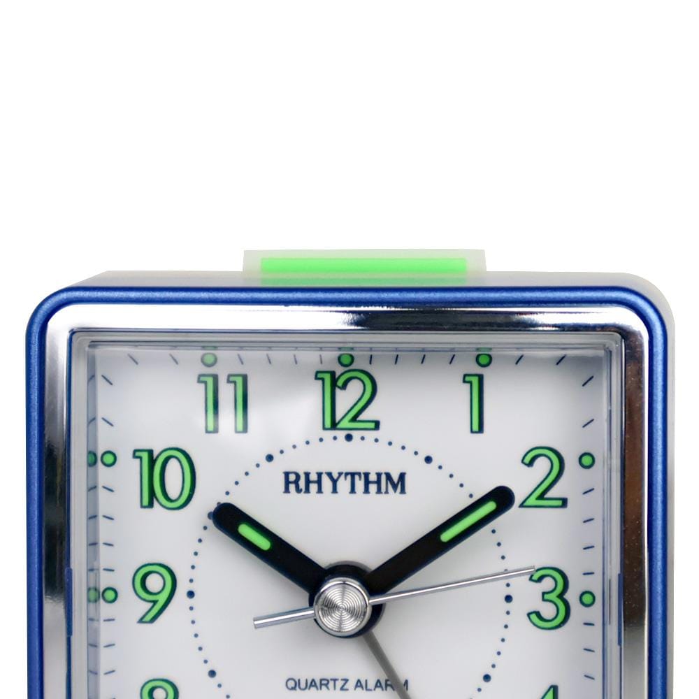 นาฬิกาปลุก RHYTHM CRE210NR04 3 นิ้ว สีฟ้า