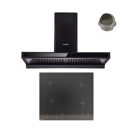 เตาฝัง+เครื่องดูดควัน HAFELE PLUS-4C+BAYU 90_0