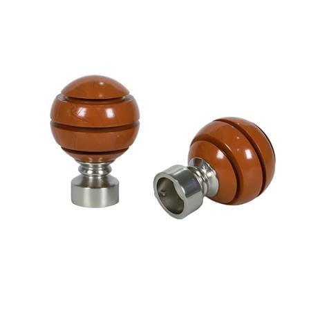 FINIALS HOME LIVING STYLE STENCIL 25MM BROWN FINIALS HOME LIVING STYLE STENCIL 25MM BROWN ...