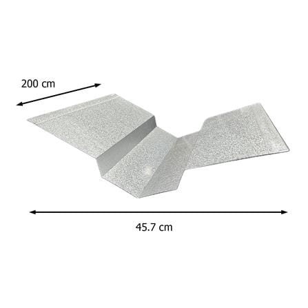 รางน้ำตะเข้ เมทัลชีท SUNSHIELD หนา 0.3 มม. ยาว 2 ม._5
