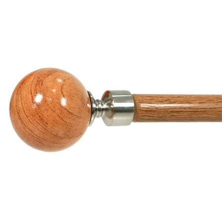 STEEL TENSION ROD HOME LIVING STYLE WOOD BALLSTEEL TENSION ROD HOME LIVING STYLE WOOD BALL...