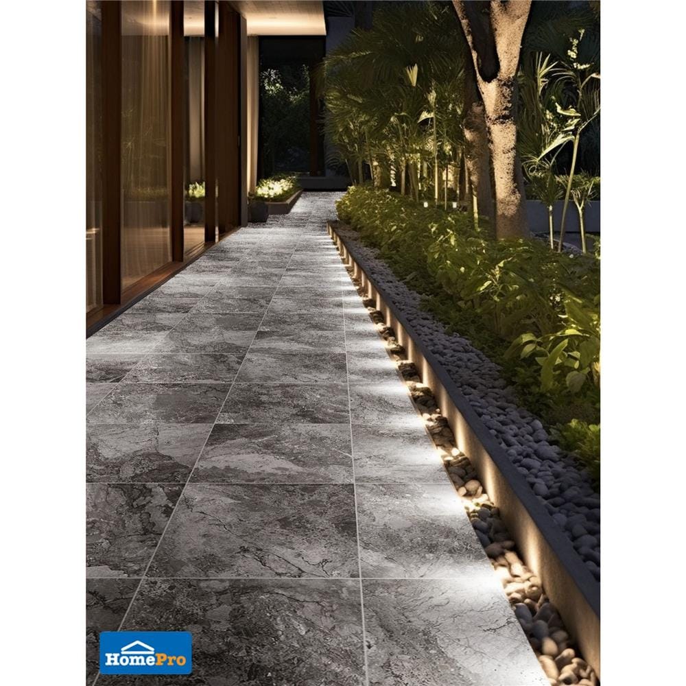 กระเบื้องพื้นพอร์ซเลน 60x60 ซม. PADUA ดรีมมี่ เทา A 1.44 ตร.ม.