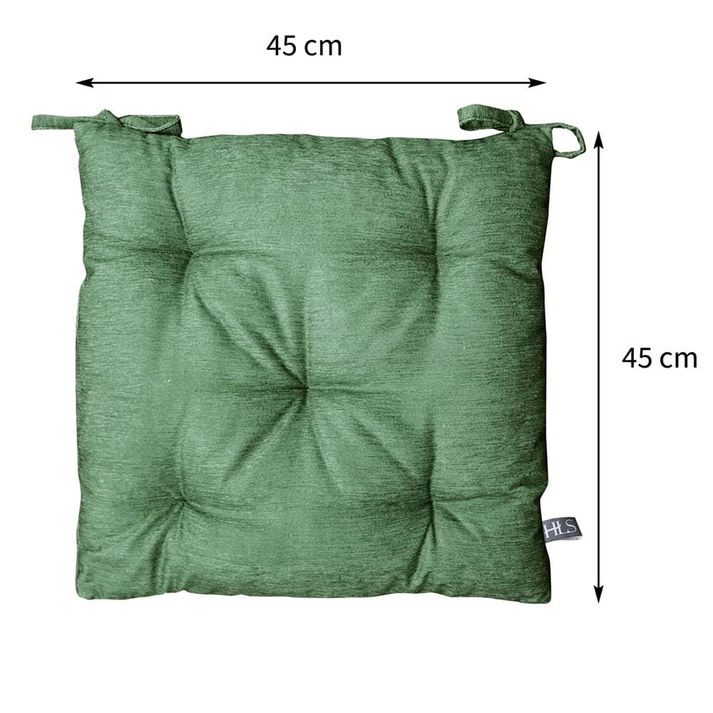 เบาะรองนั่ง HOME LIVING STYLE FLINT 18X18 นิ้ว สีเขียว
