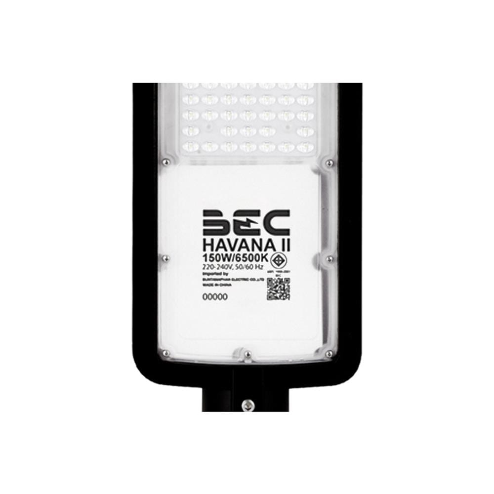 ไฟถนน LED BEC HAVANA II 150 วัตต์ DAYLIGHT สีดำ