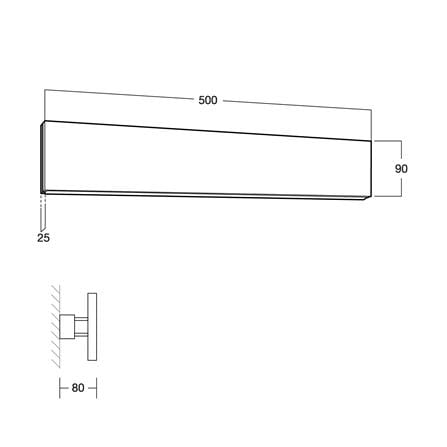 ไฟกิ่งภายใน LED L&E 01-A0242 12 วัตต์ WARM WHITE สีดำ 1 หัว_2