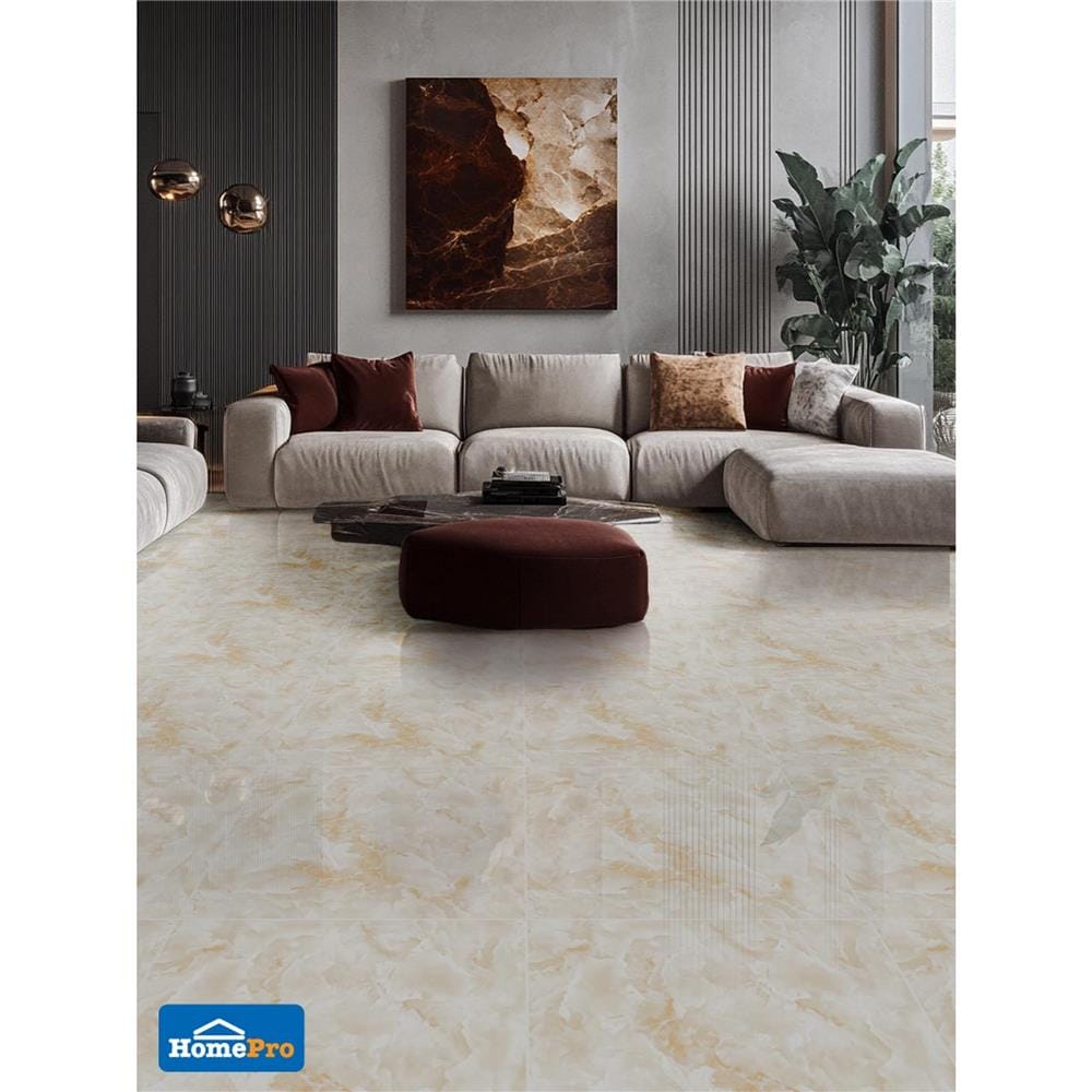 กระเบื้องพื้น 50x50 ซม. TARA จามูฮา เบจ A 1 ตร.ม.