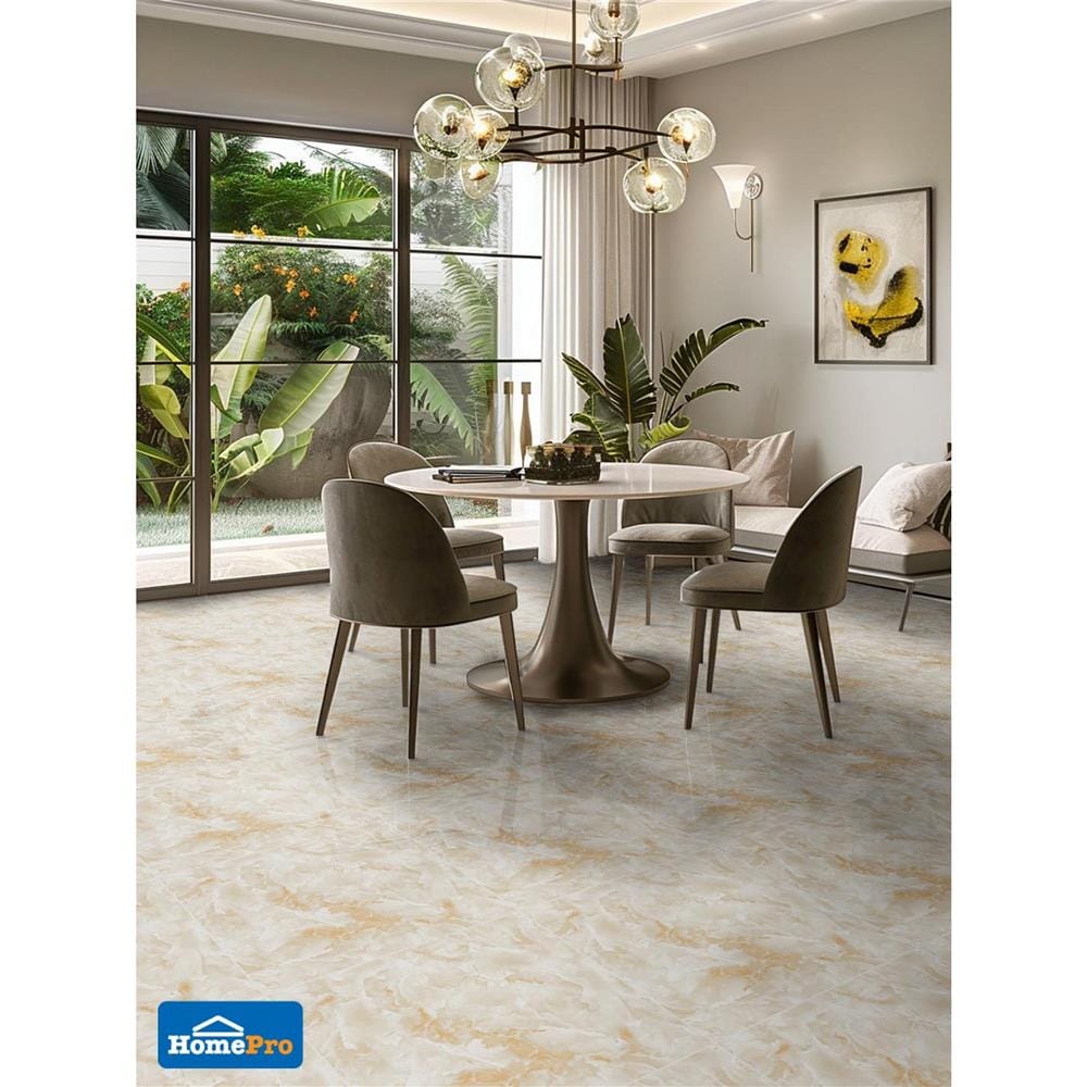 กระเบื้องพื้น 50x50 ซม. TARA จามูฮา เบจ A 1 ตร.ม.