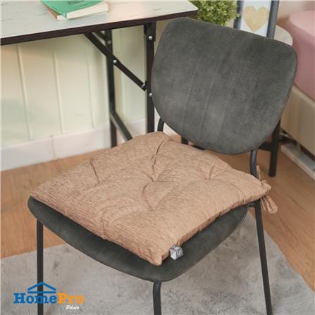 เบาะรองนั่ง HOME LIVING STYLE FLINT 18X18 นิ้ว สีน้ำตาล_6