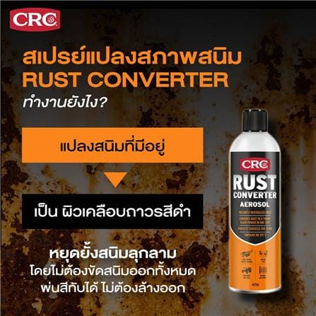 สเปรย์แปลงสภาพสนิมถาวร CRC 425 ก. สีดำ_4