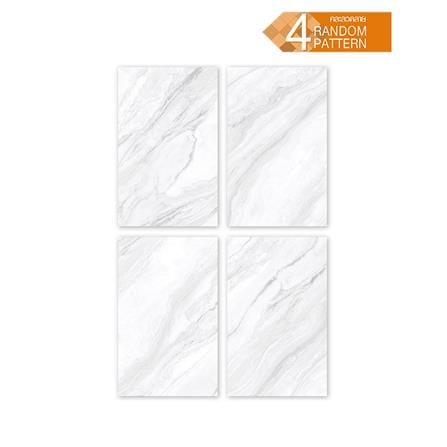 กระเบื้องผนัง 25x40 ซม. TARA คาริสโต มาร์เบิล ไวท์ A 1 ตร.ม._1