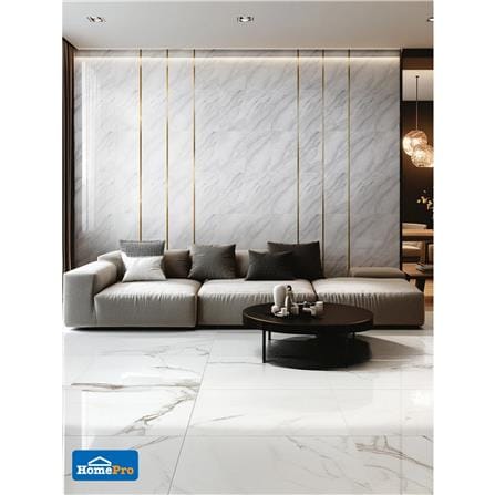 กระเบื้องผนัง 25x40 ซม. TARA คาริสโต มาร์เบิล ไวท์ A 1 ตร.ม._3