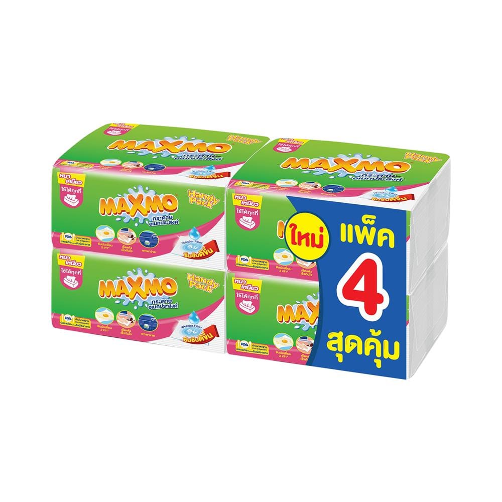 กระดาษอเนกประสงค์ MAXMO 60 แผ่น แพ็ก 4 ชิ้น