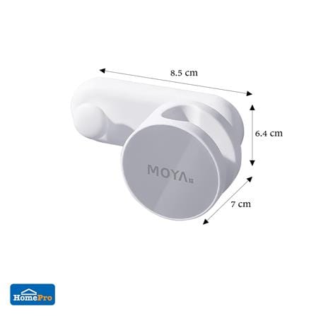 ที่ยึดหัวฝักบัว MOYA E2243 สีขาว-เทา_3