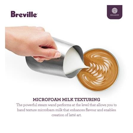 เครื่องชงกาแฟ BREVILLE BES878 สีเงิน_10