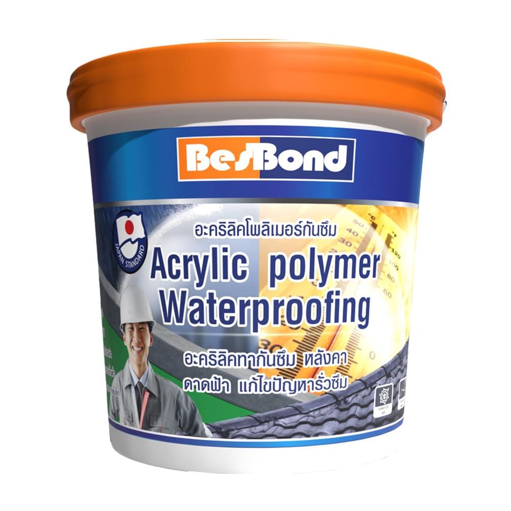อะคริลิกโพลิเมอร์กันซึม BESBOND 20 กก. สีขาว