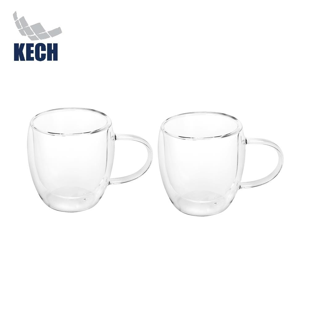 แก้วหู 250 มล. KECH DOUBLE WALL C (แพ็ก 2 ใบ)_0