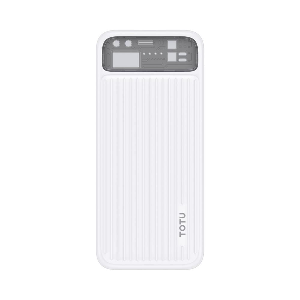แบตเตอรี่สำรอง TOTU PB-1006 10000MAH สีขาว