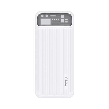 แบตเตอรี่สำรอง TOTU PB-1006 10000MAH สีขาว_0