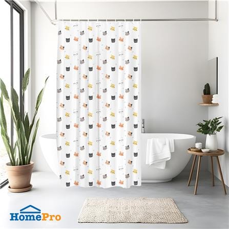 ม่านห้องน้ำ POLYESTER MOYA MCDC00049 180X180 ซม._4