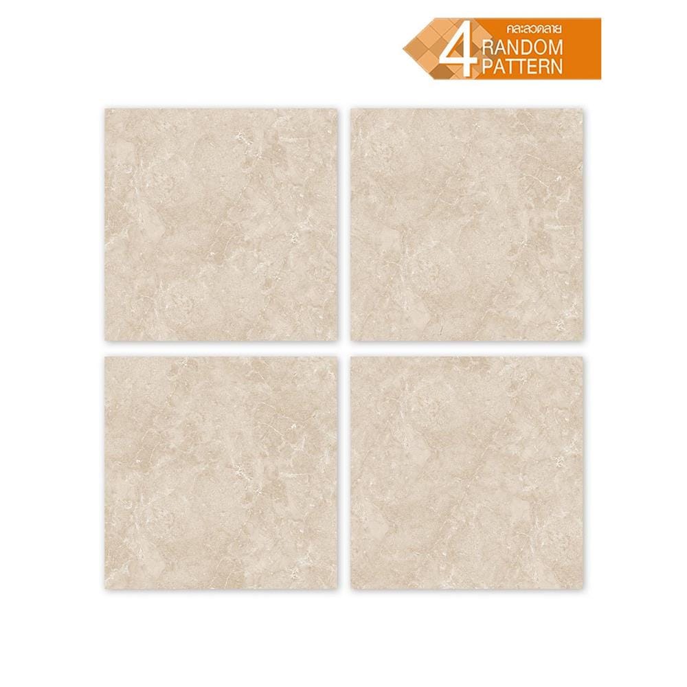 กระเบื้องพื้น 50x50 ซม. TARA โฮลัน น้ำตาล A 1 ตร.ม.