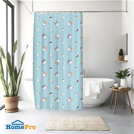 ม่านห้องน้ำ POLYESTER MOYA MCDC00048 180X180 ซม._4