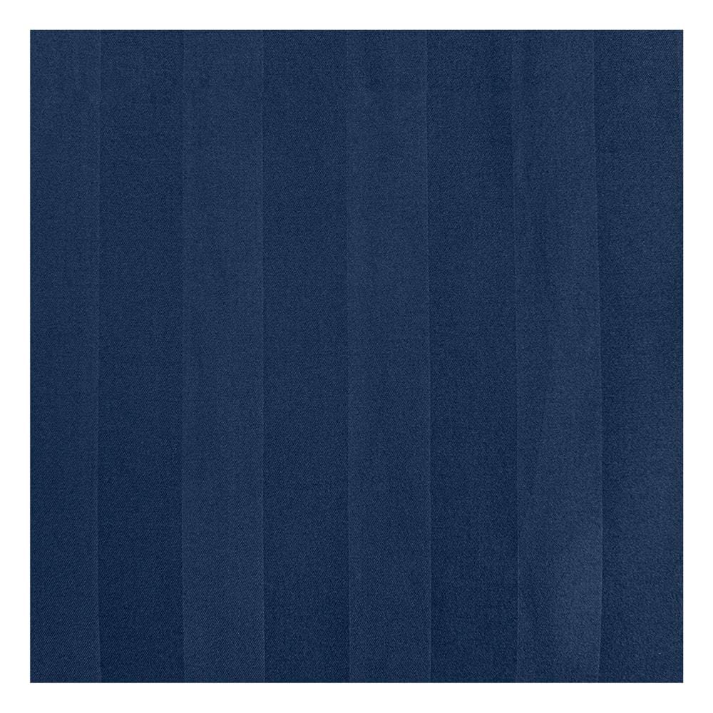 ผ้าปูที่นอน PICASSO MICRO SATIN 90X110 นิ้ว ลายริ้ว สี NAVY BLUE