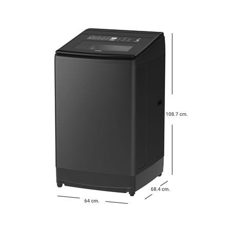 เครื่องซักผ้าฝาบน HITACHI SF-150THV GG 15 กก. อินเวอร์เตอร์ สีเทา_4