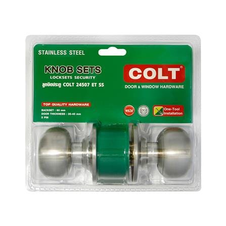 ลูกบิดประตู หัวจัน COLT 24507 สีสเตนเลส_4