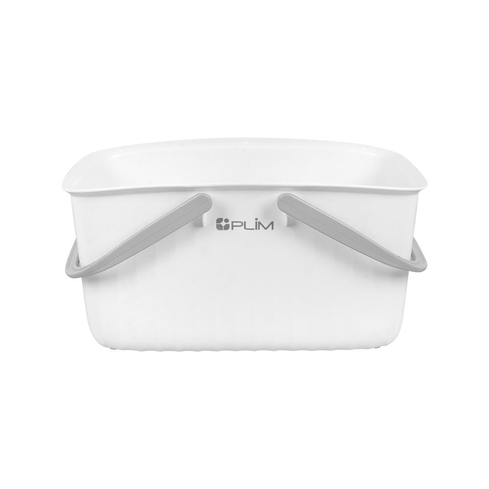 ถังหูหิ้ว PLIM VIVE 30x22x15 ซม. สีขาว