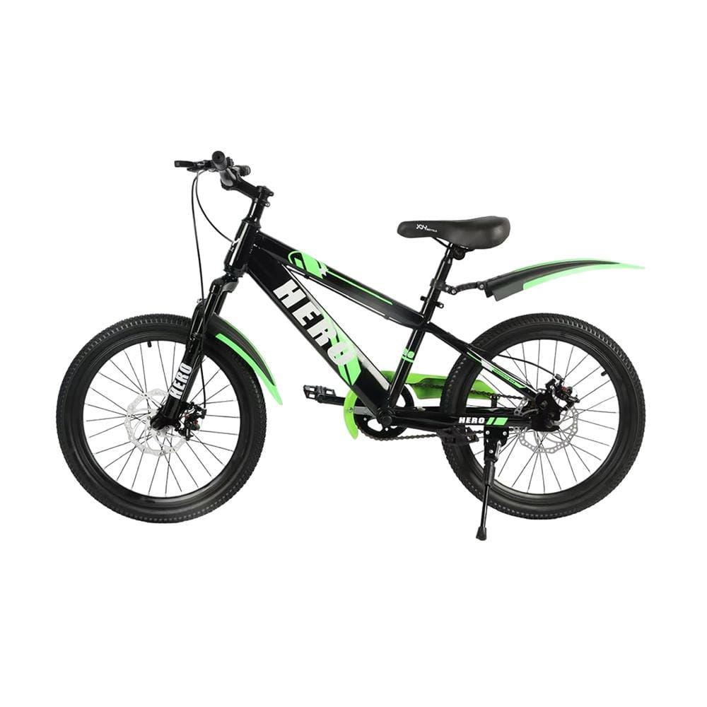 จักรยานเสือภูเขา 20 นิ้ว JOY BICYCLE HERO สีดำ/เขียว