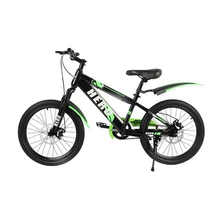 จักรยานเสือภูเขา 20 นิ้ว JOY BICYCLE HERO สีดำ/เขียว_1