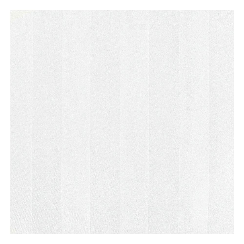 ผ้าปูที่นอน PICASSO MICRO SATIN 110X115 นิ้ว ลายริ้ว สี WHITE