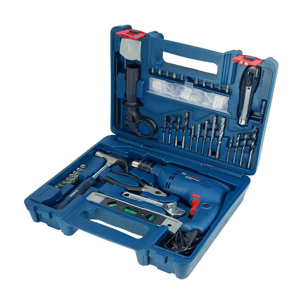 สว่านกระแทก BOSCH GSB600 TOOL SET 600 วัตต์