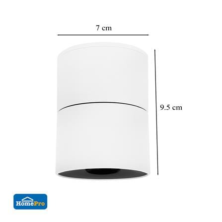 ดาวน์ไลท์ LED CARINI ZR-DP13 2.7 นิ้ว 8 วัตต์ DAYLIGHT/COOL WHITE/WARM WHITE สีขาว_4