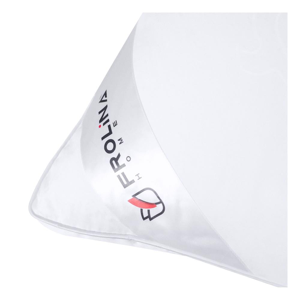หมอนหนุน ไมโครไฟเบอร์ FROLINA ZEN RELIEF PRO MEDIUM 19x29 นิ้ว สีขาว