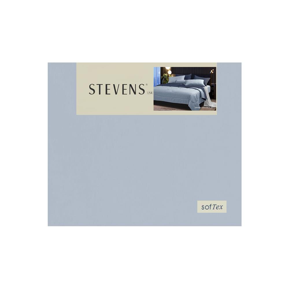 ชุดผ้าปูที่นอน 6 ฟุต 5 ชิ้น STEVENS SOFTEX ON15BL