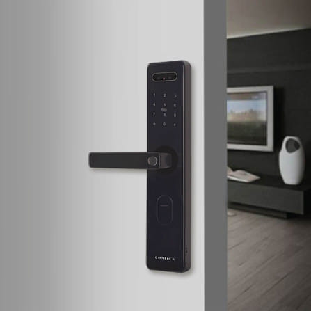 กลอนดิจิตอล CONLOCK CL-Z13 สีดำ_4