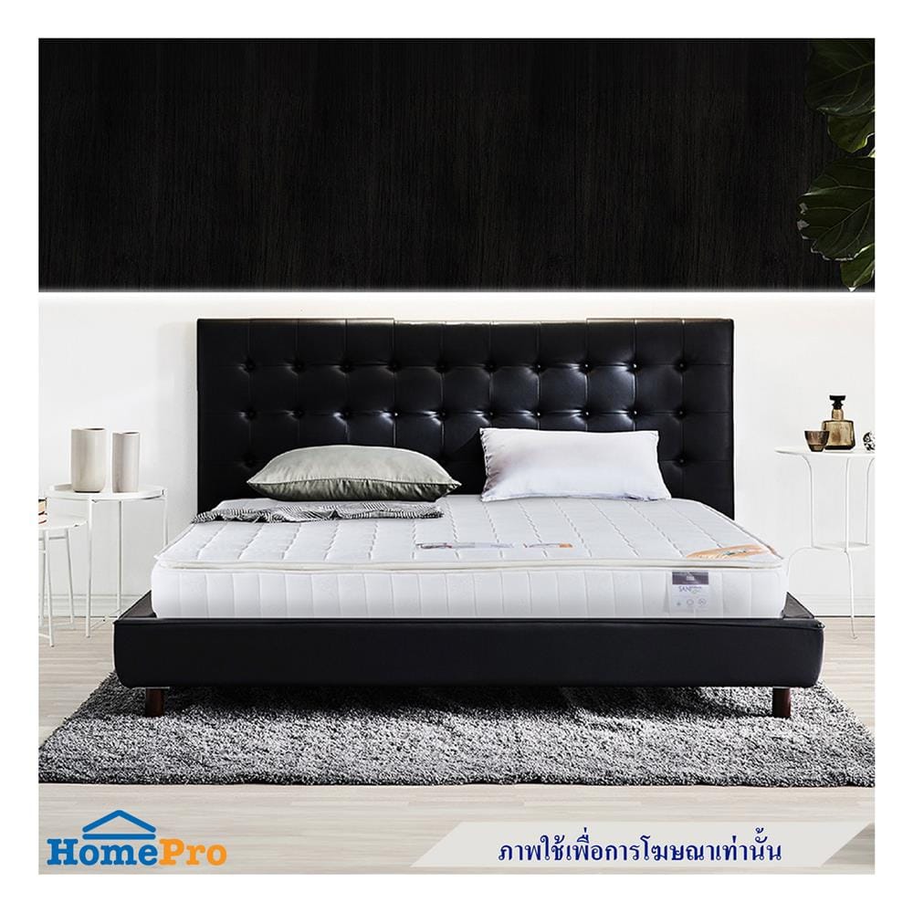 ที่นอนสปริง 3.5 ฟุต LOTUS รุ่น MARTIN พร้อมหมอนหนุน 1 ชิ้น