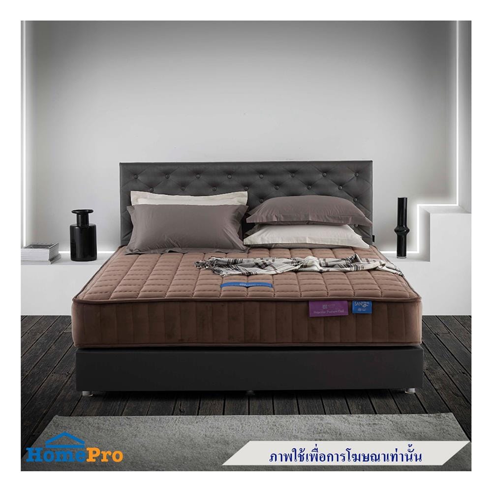 ที่นอนสปริง 3.5 ฟุต LOTUS รุ่น PREMIUM II พร้อมหมอนหนุน 1 ชิ้น
