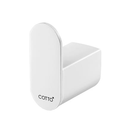 ขอแขวนผ้า COTTO CT0281(WH)(HM) สีขาว_1