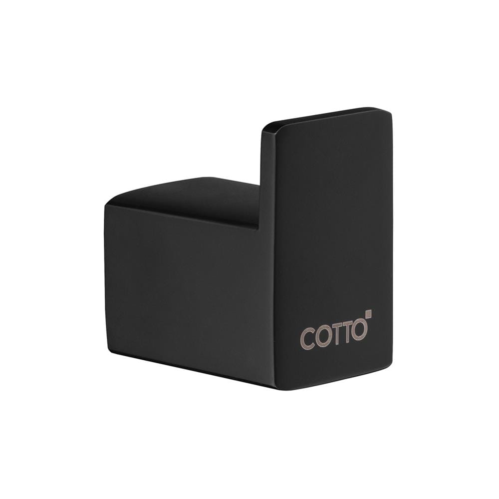 ขอแขวนผ้า COTTO CT0331(BL)(HM) สีดำ