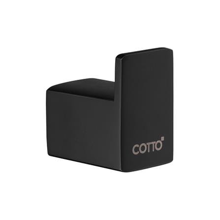 ขอแขวนผ้า COTTO CT0331(BL)(HM) สีดำ_0
