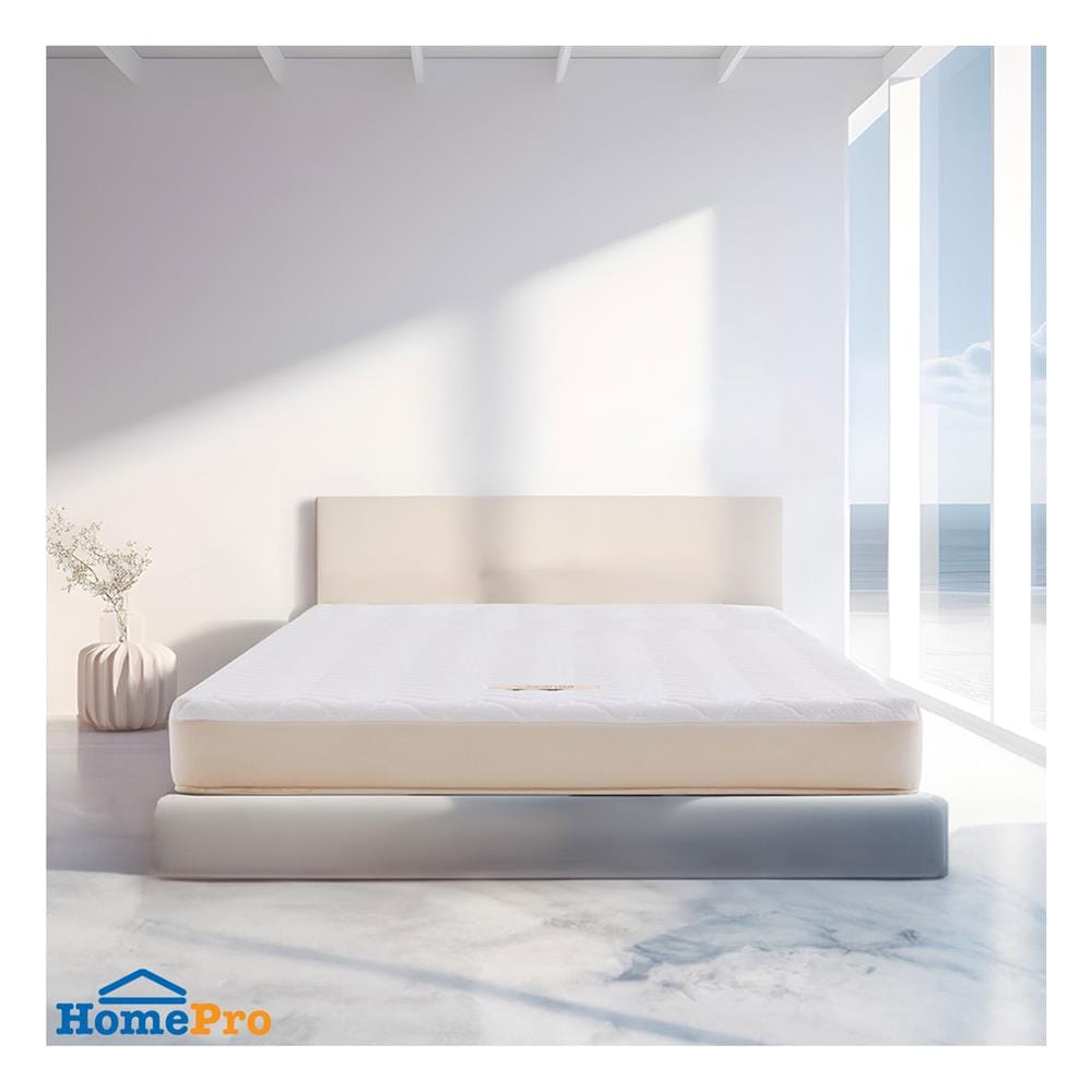 ที่นอนพ็อกเก็ตสปริง 6 ฟุต WOODFIELD รุ่น S-HYBRID PRO พร้อมหมอนหนุน 2 ชิ้น