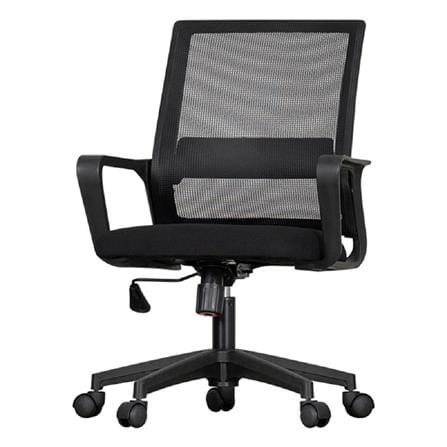 เก้าอี้สำนักงาน AS FURNITURE DALLUS BK สีดำ_0