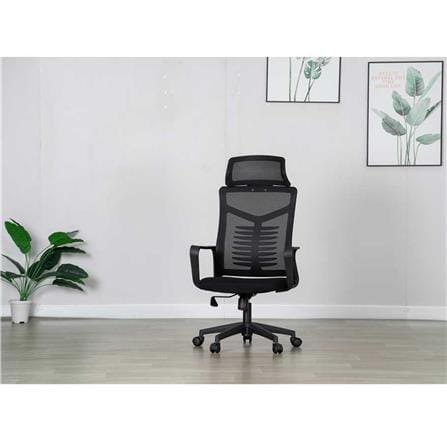 เก้าอี้สำนักงาน AS FURNITURE PILOT BK สีดำ_9